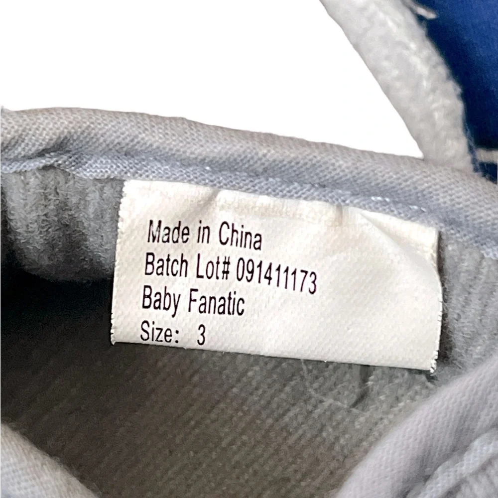 Baby Fanatic Bib and Bootie Set for Giants Fans